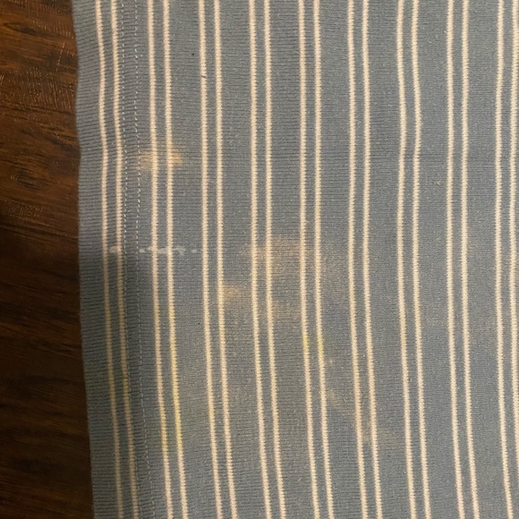 Brandy Melville blue stripe tank size 4 - Picture 2 of 2